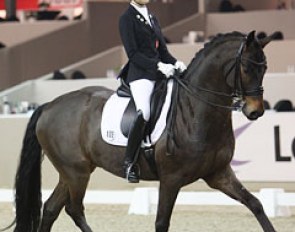 Lena Charlotte Walterscheidt and Solist at the 2013 CDI Drachten :: Photo © Astrid Appels