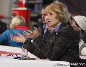 British O-judge Isobel Wessels at the 2013 CDI Drachten :: Photo © Astrid Appels