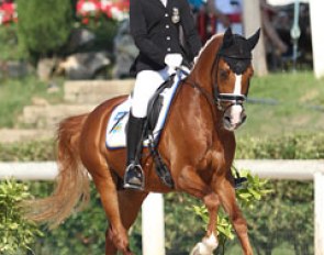 Swedish Jennifer Lyndvall on Hynder Hoeve's Ramses