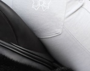 Cute bow on a back pocket