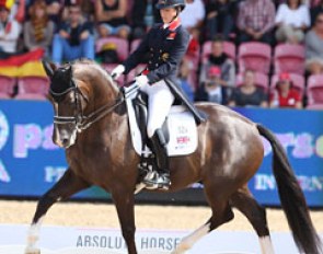 Charlotte Dujardin on Valegro