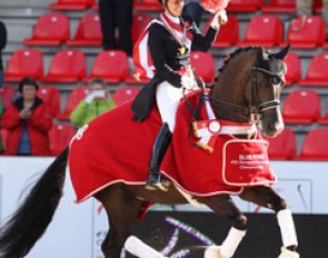 2013 European Dressage Champions Charlotte Dujardin and Valegro