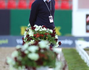 Finnish team trainer Emile Faurie