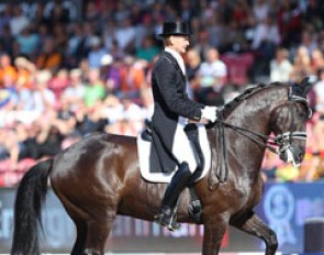 Edward Gal and Undercover would have benefit the most of the new piaffe coefficient had it already been in place at the 2013 European Dressage Championships :: Photo © Astrid Appels