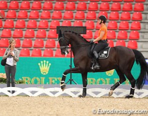 Anky van Grunsven training Danielle Heijkoop on Siro