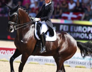 Danielle Heijkoop and Siro made their international championship show debut and got it into the kur to music finals on their first attempt