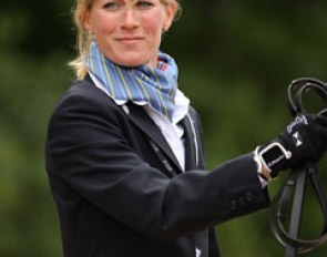 Gold medal hopeful Helen Langehanenberg