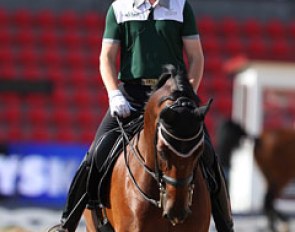 Riding for Ireland, Roland Tong on Pompidou