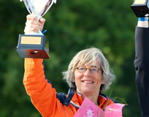 Tineke Bartels wins team gold at the 2013 European Young Riders Championships :: Photo © Astrid Appels