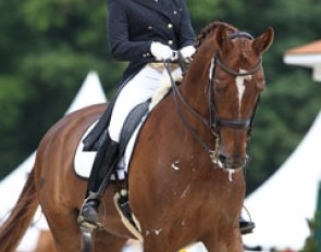 The sole Estonian pair in Compiegne: Getter Kangur on Palladion