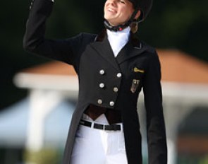 Individual test gold medalist Johanne Pauline von Danwitz