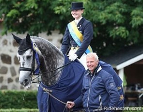 Marina Mattsson and Cassio won the 2013 Nordic Baltic Championships in Flyinge, Sweden :: Photo © Ridehesten
