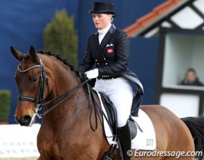 Lone Bang Larsen and Fitou L at the 2013 CDI Hagen :: Photo © Astrid Appels
