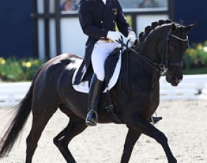 Seth Boschman on the Gribaldi mare Toermalijn