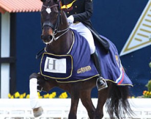 Andreas Helgstrand and Akeem Foldager win big at the 2013 CDI Hagen :: Photo © Astrid Appels