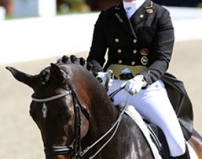 Victoria Michalke on Wasabi, an Oldenburg bred Welt Hit IV x Lancer I gelding