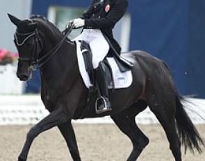 Fanni Nemeth and Firanta at the 2013 CDIO-PJYR Hagen :: Photo © Astrid Appels