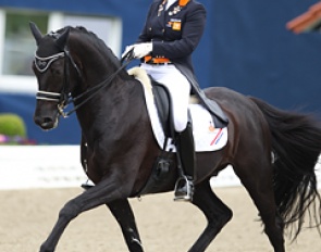 Dana van Lierop and Sting at the 2013 CDIO-PJYR Hagen :: Photo © Astrid Appels