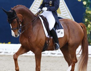 Isabell Werth on Bella Rose