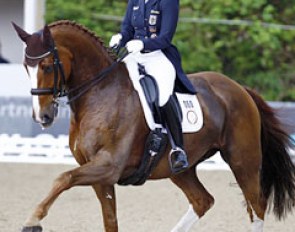Anabel Balkenhol and Dablino at the 2013 CDI Hamburg :: Photo © Thomas Hellmann
