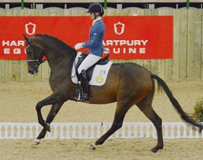 Emma Woolley and Eva Vita at the 2013 Pavo Cup Qualifier in Hartpury