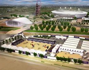 The show venue at The International Quarter, adjacent to the Queen Elizabeth Olympic Park in London
