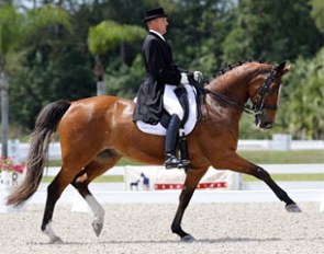 Lars Petersen and Mariett at the 2013 CDI-W Loxahatchee