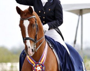 Mette Rosencrantz and Finally win the Grand Prix Special at the 2013 Palm Beach Dressage Derby