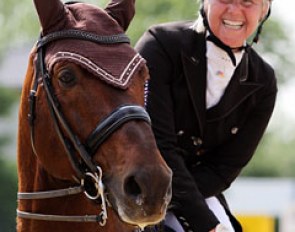 The ever smiling Uta Gräf