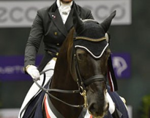 Anna Kasprzak and Donnperignon win the Grand Prix at the 2013 CDI-W Odense