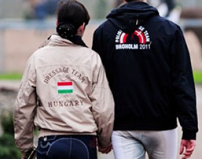 A Hungarian-Polish couple