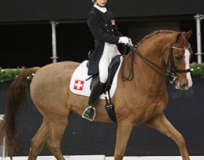Swiss Lia Garzoni on Calypso van het Goorhof