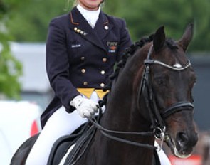 A big smile from Joyce Heuitink on Wup (by Welt Hit II)