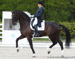 Severo Jurado Lopez and Numberto at the 2013 CDI Roosendaal :: Photo © Astrid Appels