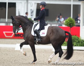 Charlotte Dujardin on Valegro