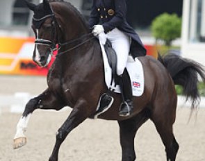 Charlotte Dujardin on Valegro