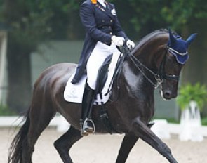 Dominique Filion on Wenicienta at the 2013 CDIO Rotterdam :: Photo © Astrid Appels