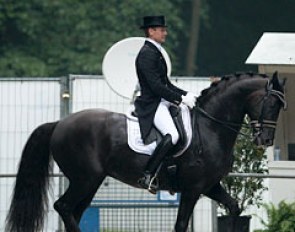 Edward Gal and Voice in the piaffe