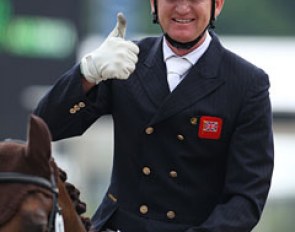 A thumb's up from Gareth Hughes