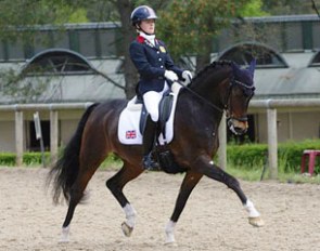 Phoebe Peters and SL Lucci at the 2013 CDIO Saumur :: Photo © Camille Peters