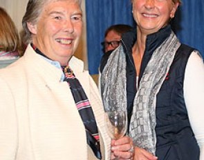 Outgoing BD chair Jennie Loriston-Clarke and newly elected chair Penny Pollard :: Photo © Risto Aaltonen
