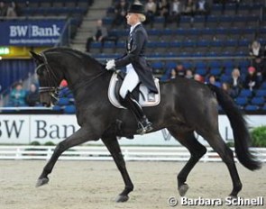 Annabel Frenzen and Cristobal were the runners-up in the 2013 Piaff Forderpreis finals