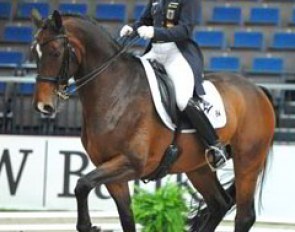 Isabell Werth on El Santo