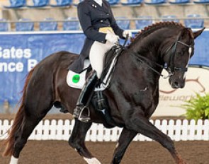 Janina Kletke and Bluefields Floreno at the 2013 Australian Dressage Championships :: Photo © Franz Venhaus