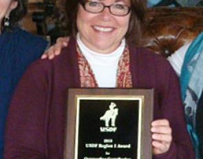Debbie DelGiorno has been decorated with multiple USDF awards over the years