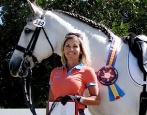 PRE Amateur Grand Champion Tina Lovazzano with Penaflor