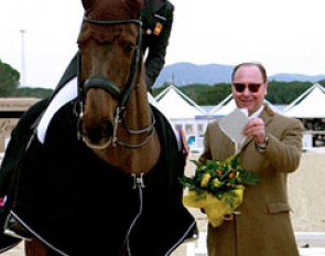 Alexandra Barbançon and Webbe win two of three Young Riders' classes at the 2013 CDI Vidauban