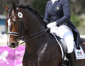 Bernadette Brune on the Oldenburg stallion Spirit of the Age