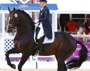 German Bernadette Brune on Spirit of the Age OLD at the 2013 CDIO Vidauban :: Photo © Astrid Appels