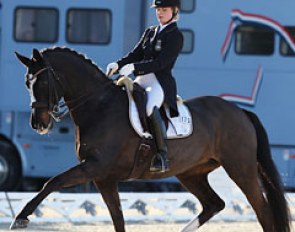 Jeanna Hogberg and Liza Minelli at the 2013 CDI Vidauban :: Photo © Astrid Appels